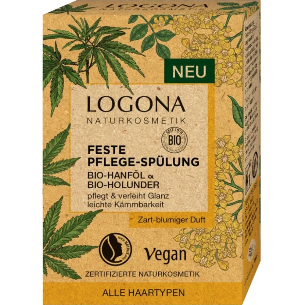 Feste Spülung Bio-Hanf & Bio-Brennnessel 60 g-LOGONA Online