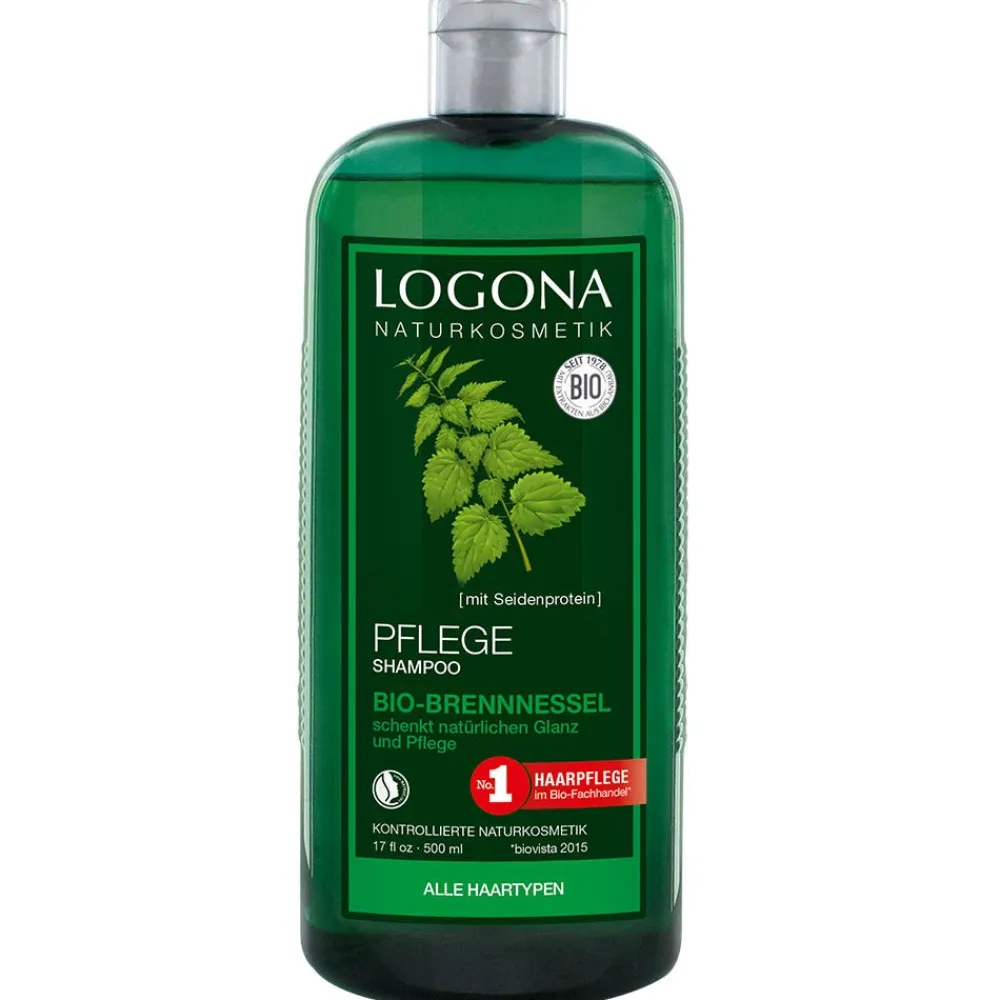Pflege Shampoo Bio-Brennnessel 500 ml-LOGONA Discount
