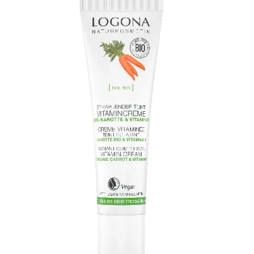 Strahlender Teint Vitamincreme Bio-Karotte & Vitamin F 30 ml-LOGONA Best