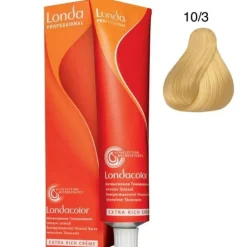 DDemi-Permananet Color Creme 10/3 Hell-Lichtblond Gold 60 ml-Londa Clearance