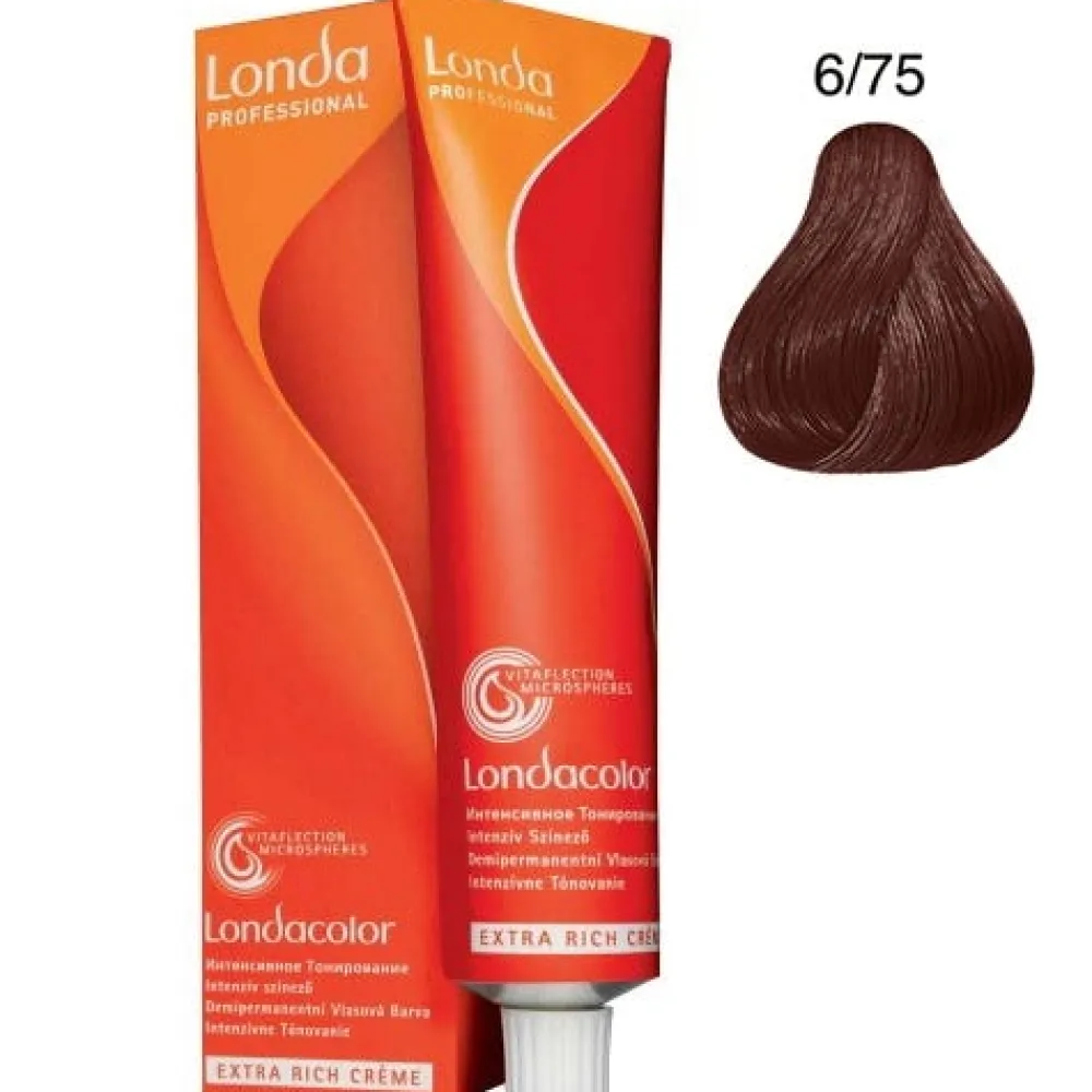 Londa Tönung|Demi-Permanent Color Creme 6/75 Dunkelblond Braun-Rot 60 ml