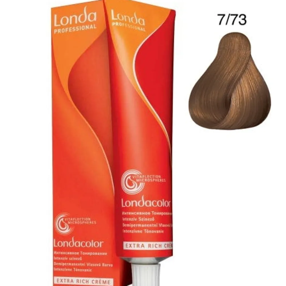 Londa Tönung^Demi-Permanent Color Creme 7/73 Mittelblond Braun-Gold 60 ml