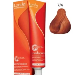 Londa Tönung^Demi-Permanent Color Creme 7/4 Mittelblond Kupfer 60 ml
