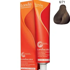 Demi-Permanent Color Creme 6/71 Dunkelblond Braun-Asch 60 ml-Londa Sale