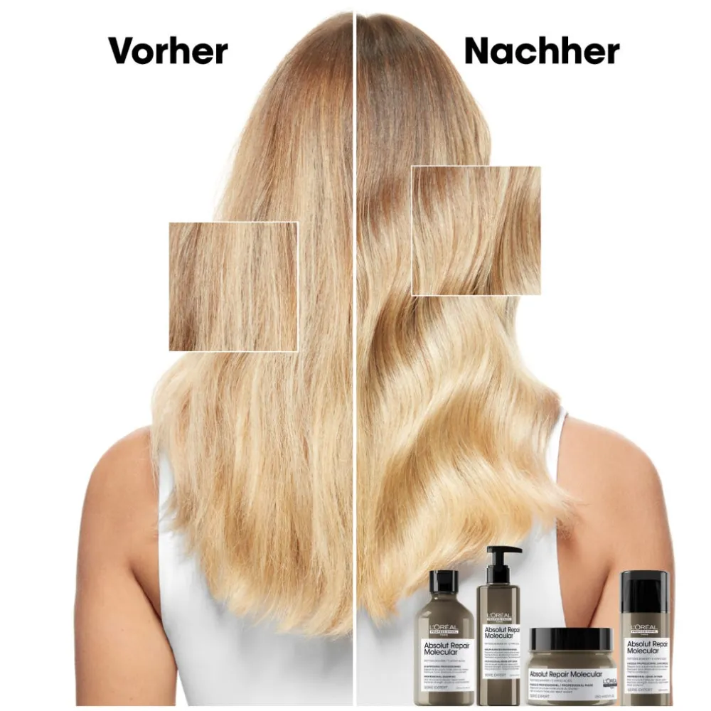 L'Oréal Professionnel Paris Reparatur & Stärkung| Haarkur^Serie Expert Absolut Repair Molecular Maske 250 ml