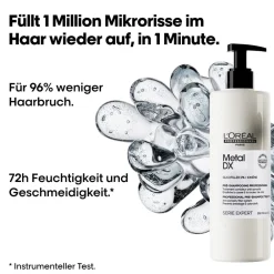 L'Oréal Professionnel Paris Reparatur & Stärkung| Shampoo|Serie Expert Metal DX Pre-Shampoo 250 ml
