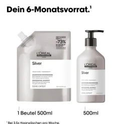 Serie Expert Silver Shampoo Refill 500 ml-L'Oréal Professionnel Paris Clearance