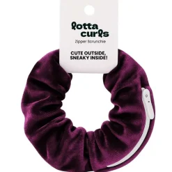 Lotta Curls Haarschmuck^Zipper Scrunchie Berry