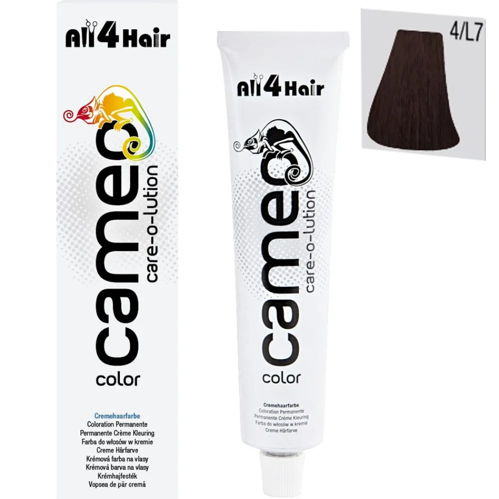 Professional cameo color care-o-lution 4/L7 mittelbraun leicht-braun 60 ml-Love for Hair Online