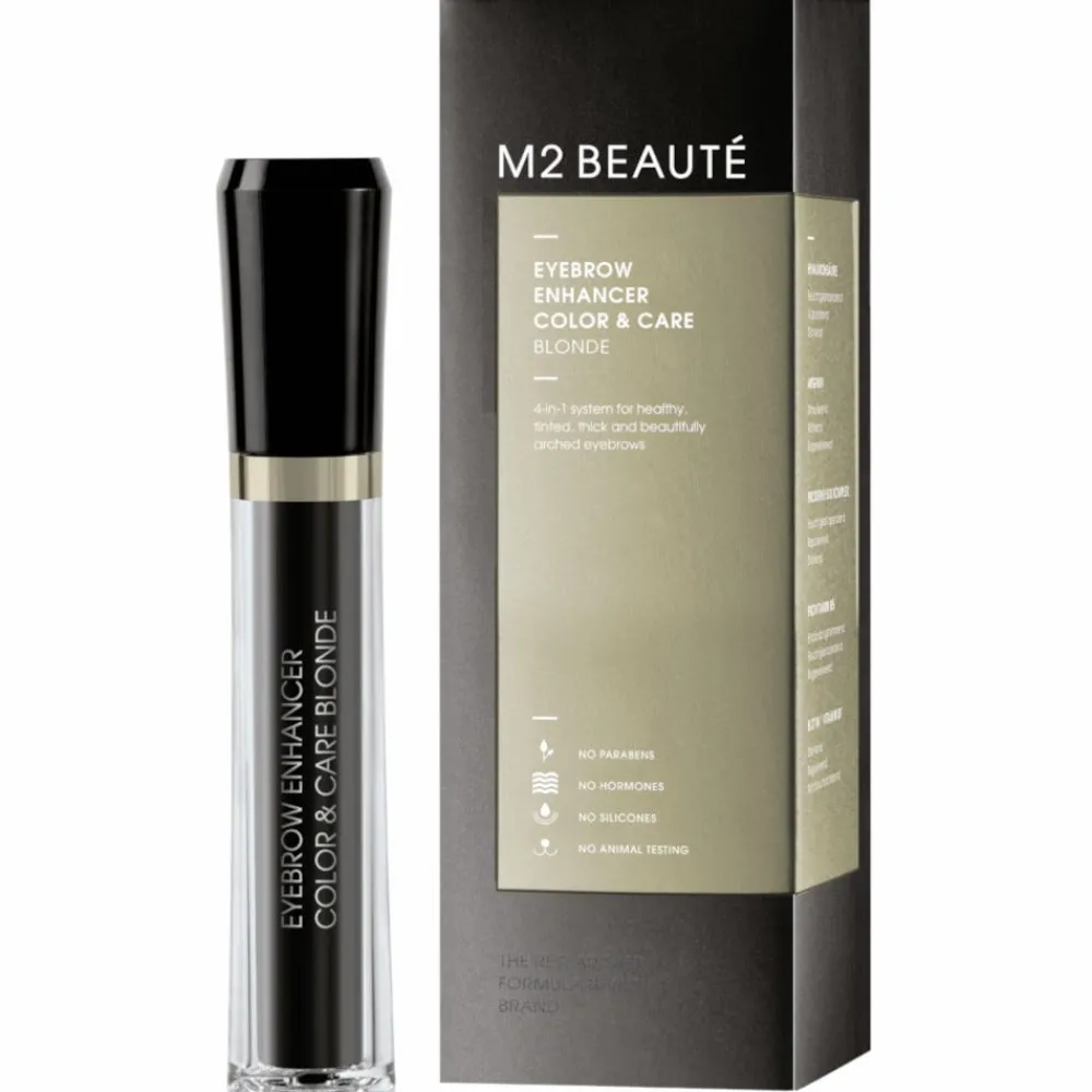 M2 Beauté Augenbrauen|Gesicht|Eyebrow Enhancer Color+ Care Blonde 6 ml