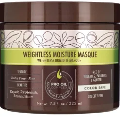 Macadamia Hagel Nature| Haarkur|Weightless Moisture Masque 222 ml