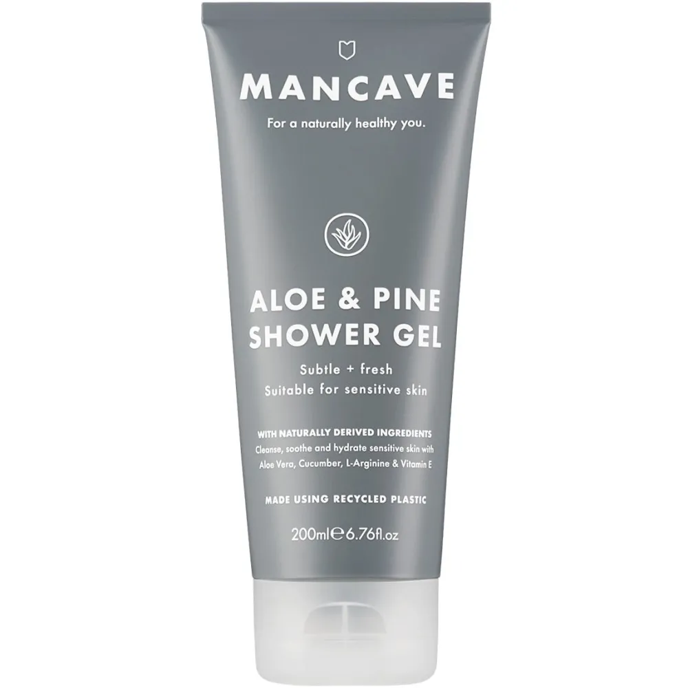 Aloe & Pine Shower Gel 200 ml-ManCave