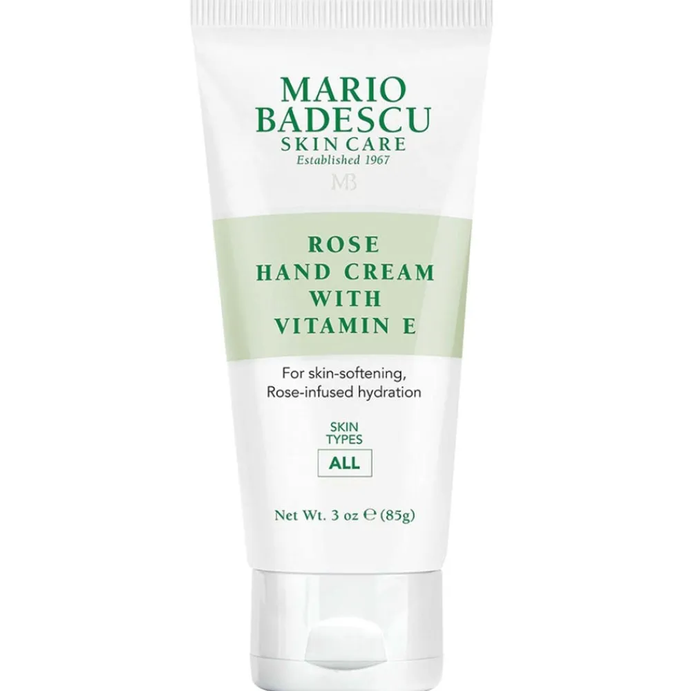 Rose Hand Cream with Vitamin E 85 g-Mario Badescu Outlet