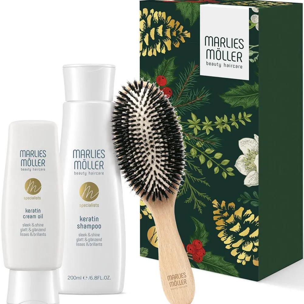 Marlies Möller Bürste| Haaröle^Keratin Set