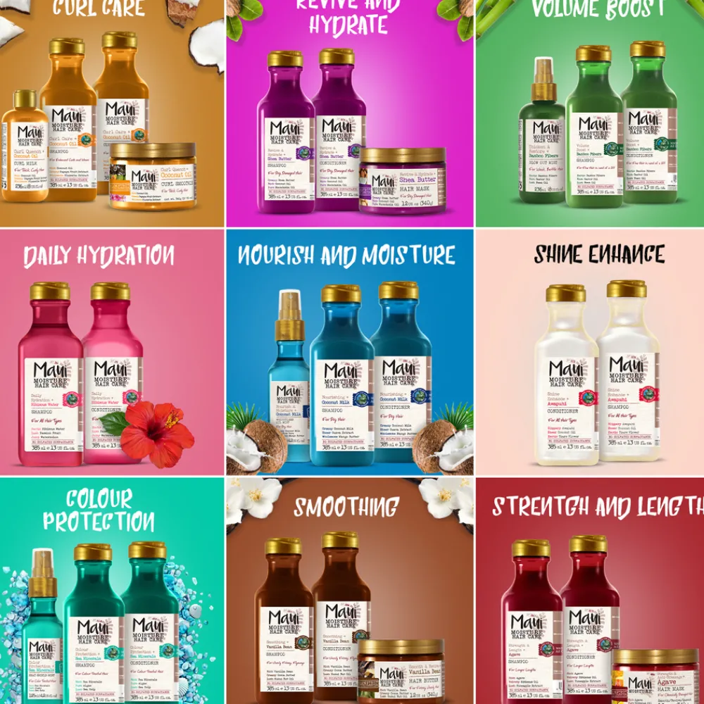 Moisture Revive & Hydrate Shea Butter Shampoo 385 ml-Maui Clearance