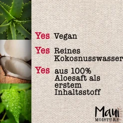 Maui Hagel Nature| Shampoo|Moisture Shine Amplifying + AWAPUHI Shampoo 385 ml