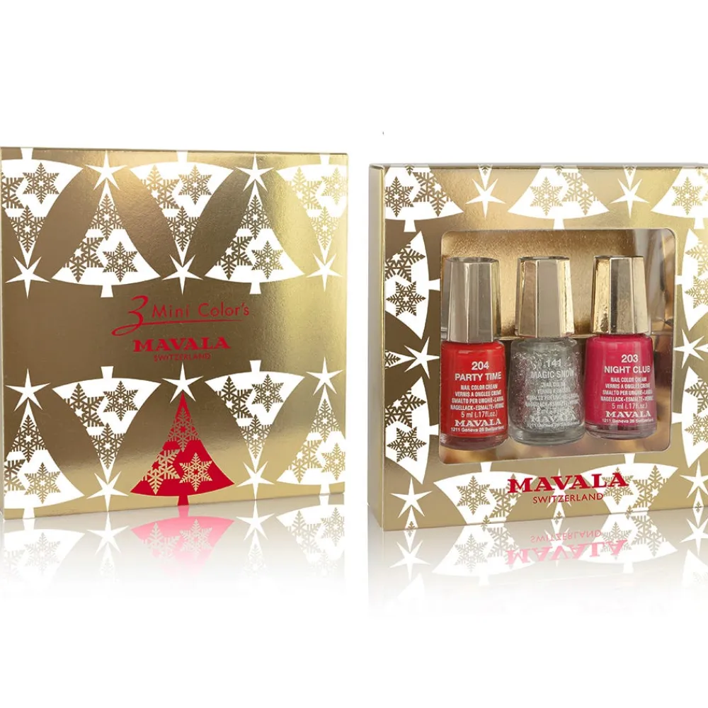 Mavala Nagellack|Festive Tree Coffret Gold Party
