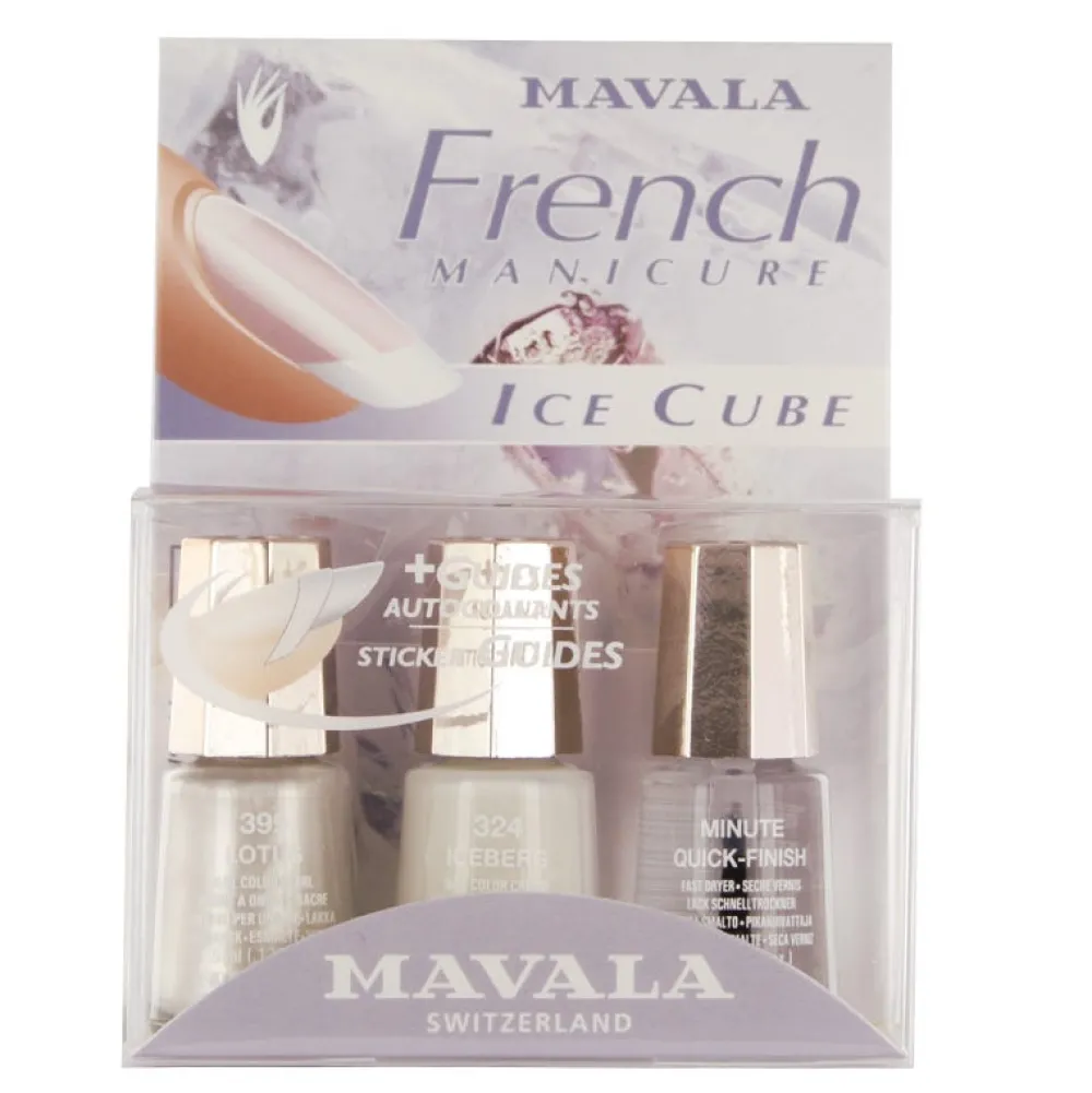 Mavala Nagellack^French Maniküre Set Ice Cube