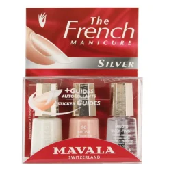 French Maniküre Set Silber-Mavala Best