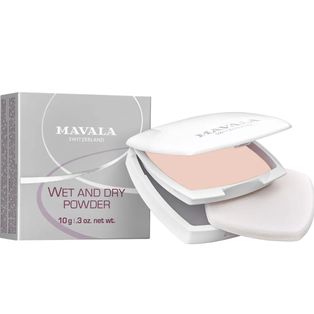 Mavala Puder & Concealer^Wet & Dry Puder Bazar/ Helles Beige 10 g