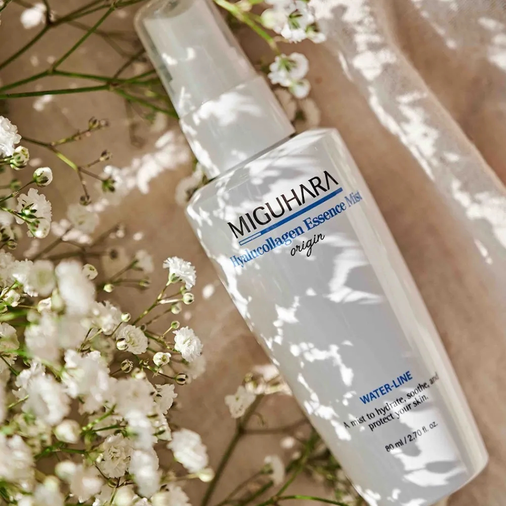 Miguhara Gesicht^Hyalucollagen Essence Mist Origin 80 ml