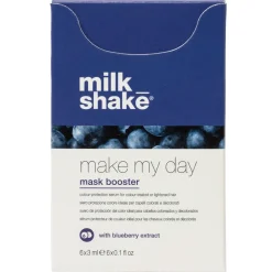 milk_shake Reparatur & Stärkung^Make My Day Mask Booster-Blueberry 6x 3 ml