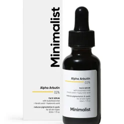 Minimalist Gesicht|Alpha Arbutin 02% Face Serum 30 ml