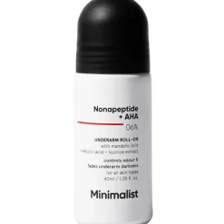 Minimalist Körper^Nonapepti AHA 06% Underarm Roll on 40 ml