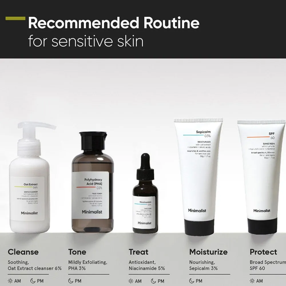 Minimalist Gesicht|Oat Extract 06% Gentle Cleanser 120 ml