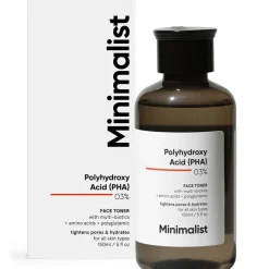 Polyhyd Acid (PHA) 03% Face Toner 150 ml-Minimalist Best