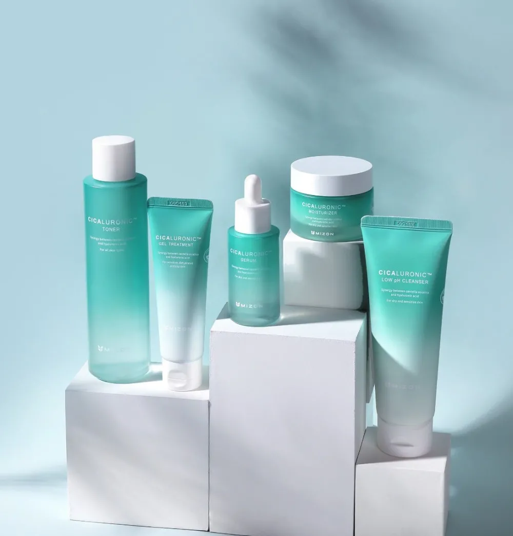 Mizon Hagel Nature|Gesicht^Cicaluronic Gel Low pH Cleansing Foam 120 ml