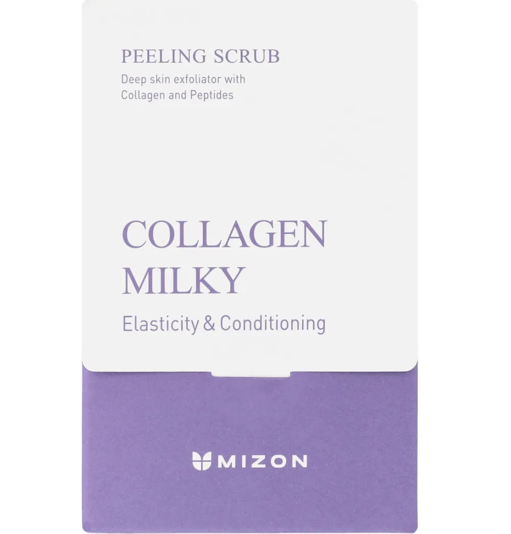 Collagen Milky Peeling Crub 200 g-Mizon Best