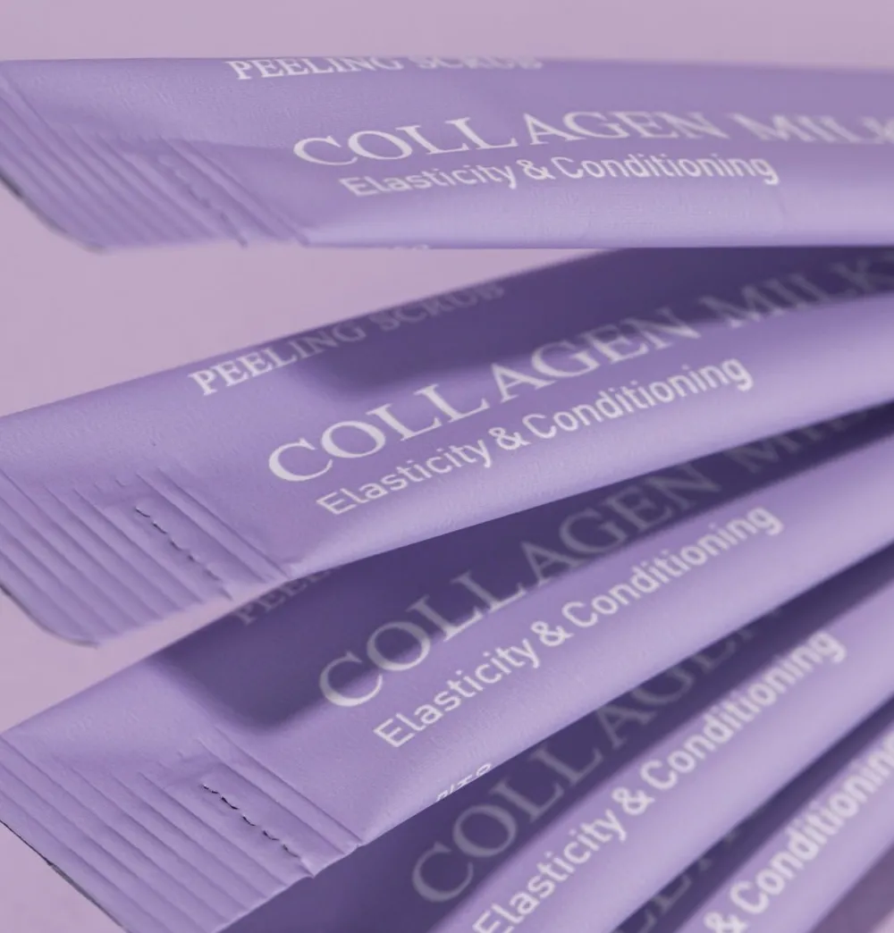 Collagen Milky Peeling Crub 200 g-Mizon Best