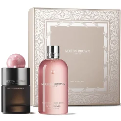 Damen Molton Brown Damendüfte|Körper|Delicious Rhubarb & Rose Parfüm Geschenkset