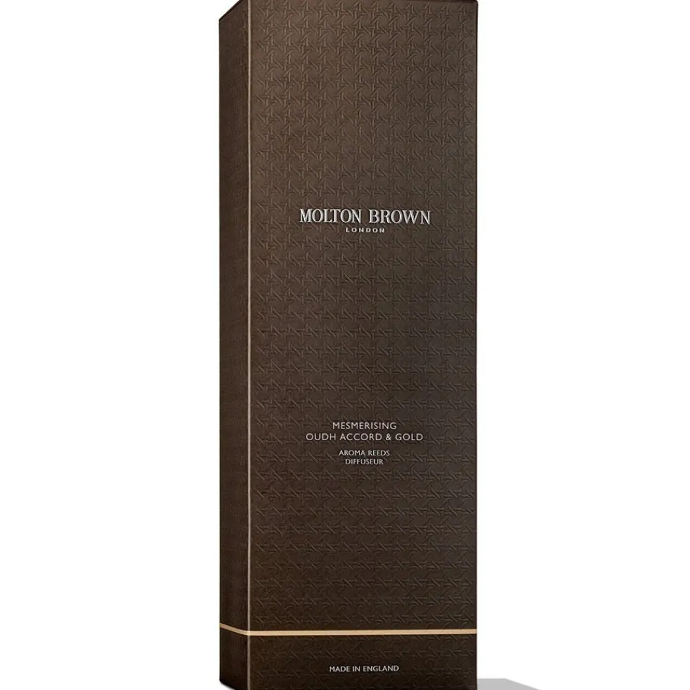 Mesmerising Oudh & Gold Accord Aroma Reeds 150 ml-Molton Brown