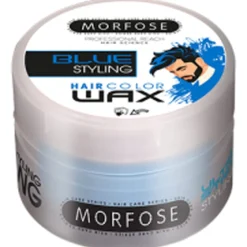 Morfose Pomade & Wachs^Color Haar Wax Blau 100 ml