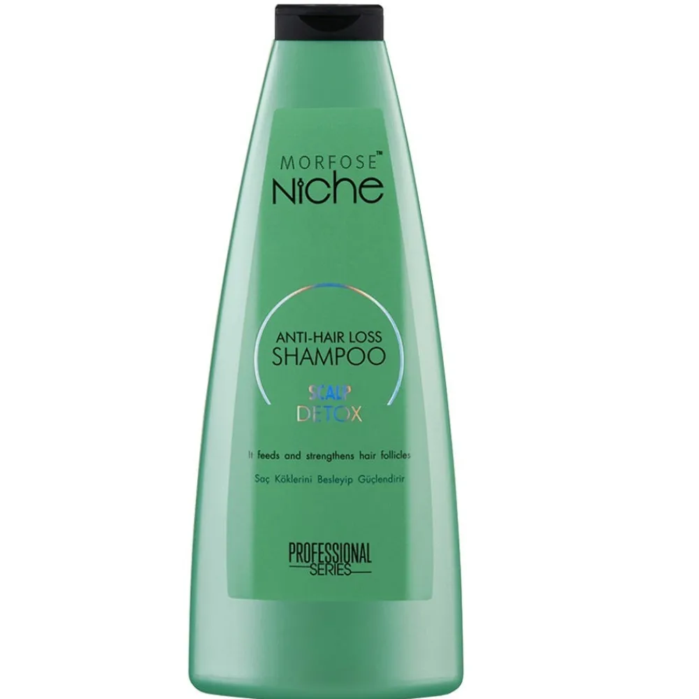 Niche Professionell Scalp Detox Anti Hair Loss Shampoo 400 ml-Morfose Hot