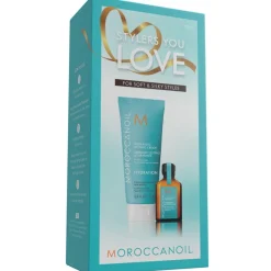 Moroccanoil Styling-Gel & Creme| Haaröle^Stylers you Love (soft + silky) Duo