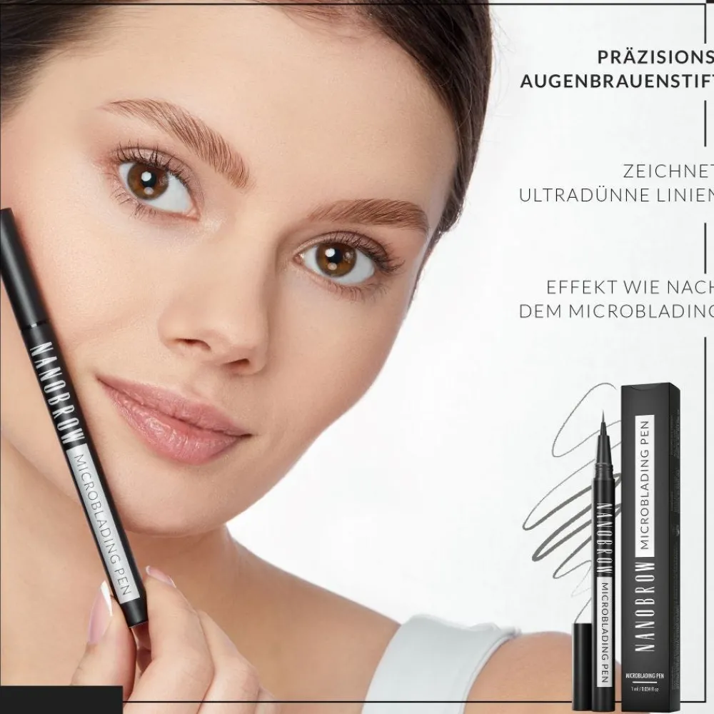 Microblading Pen Espresso 1 ml-Nanobrow