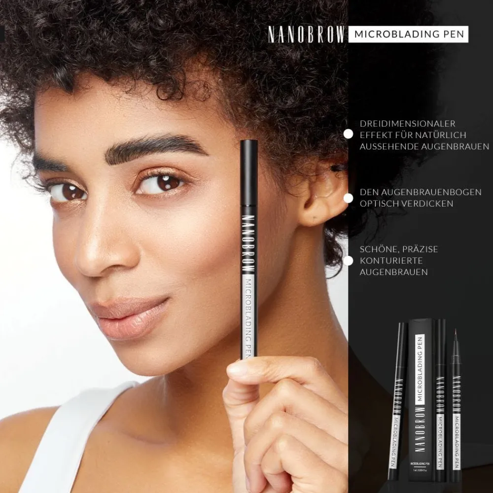 Microblading Pen Espresso 1 ml-Nanobrow