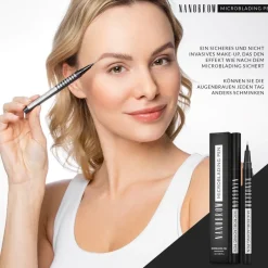 Microblading Pen Espresso 1 ml-Nanobrow