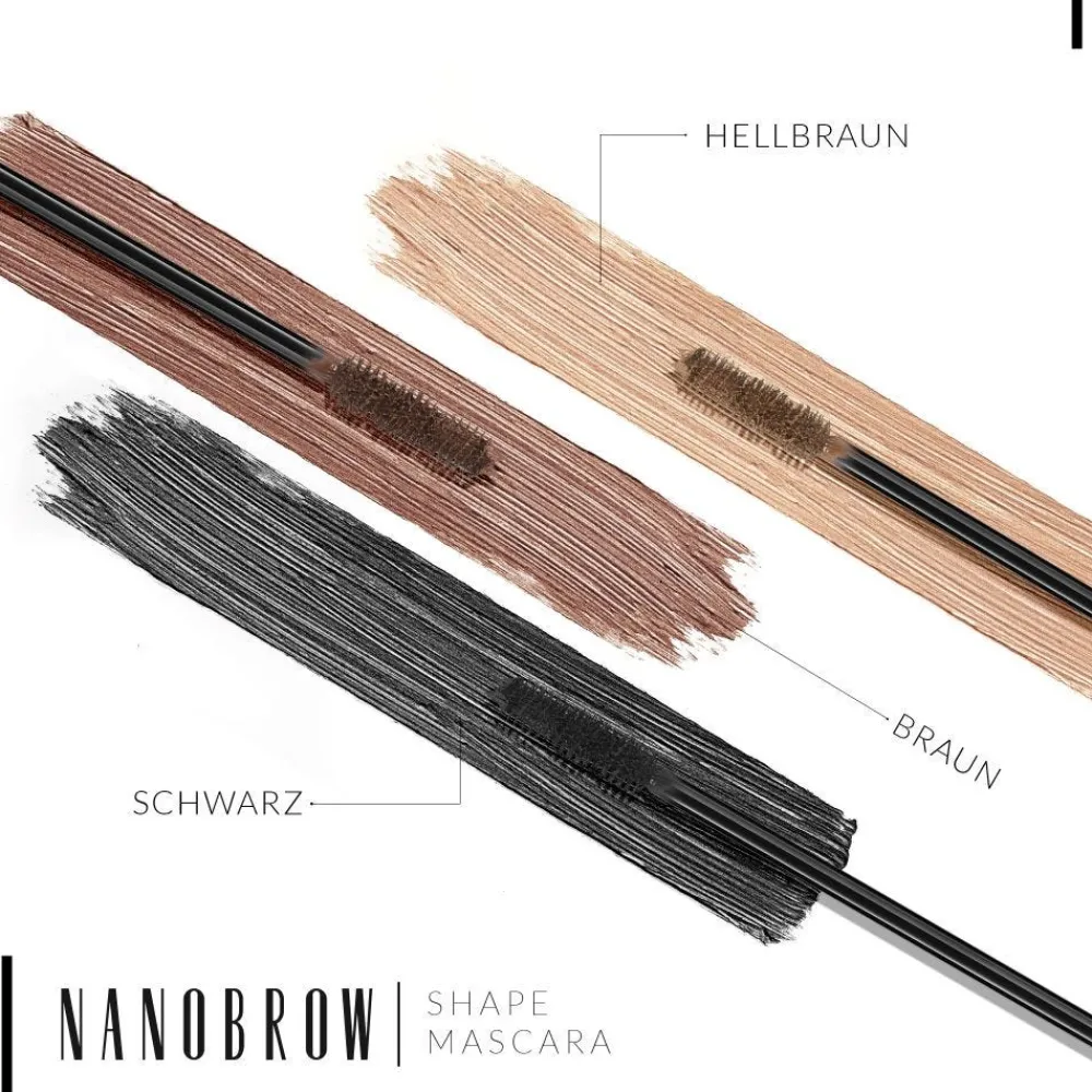 Nanobrow Augenbrauen^Shape Mascara Black 7 ml