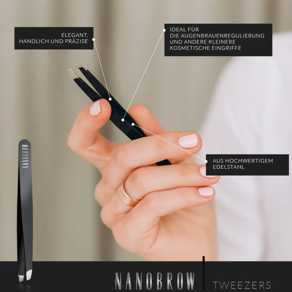 Nanobrow Augenbrauen|Tweezers