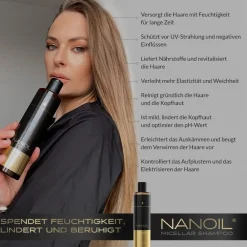 Nanoil Shampoo|Algae Micellar Shampoo 300 ml