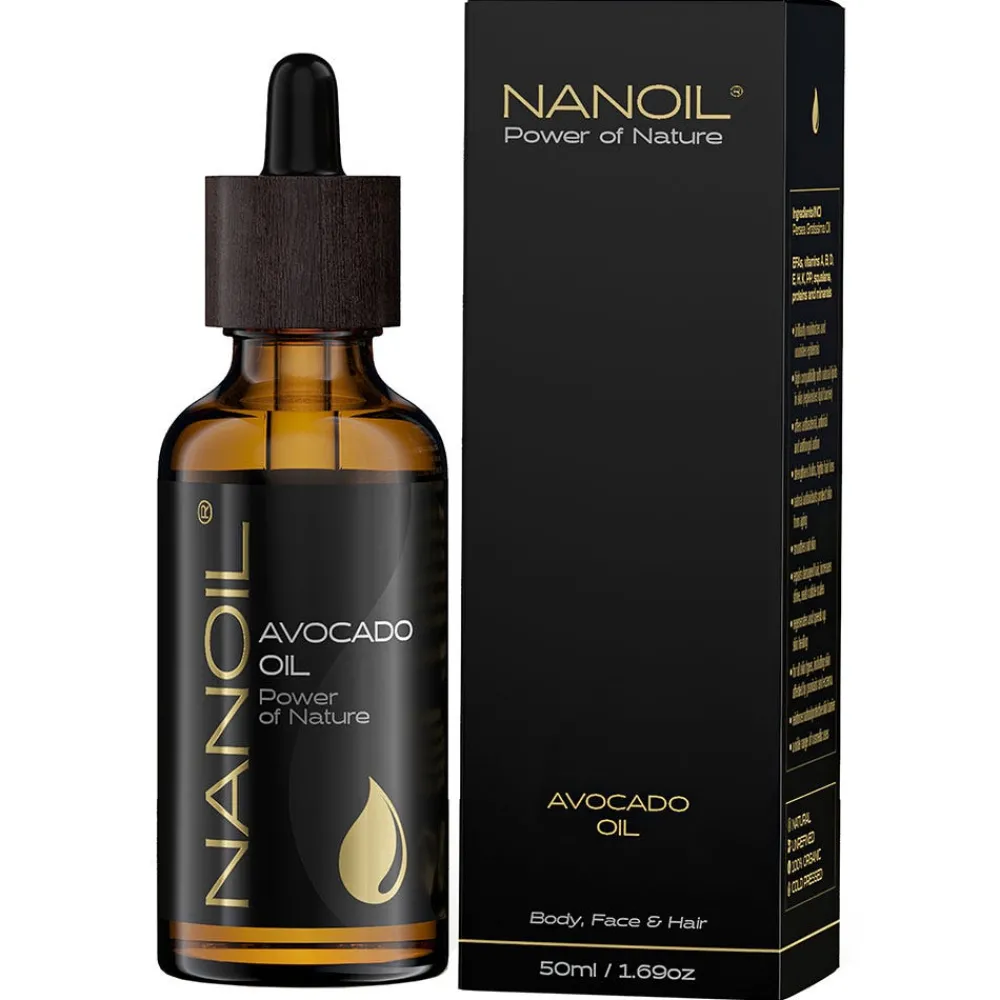 Avocado Oil 50 ml-Nanoil Hot