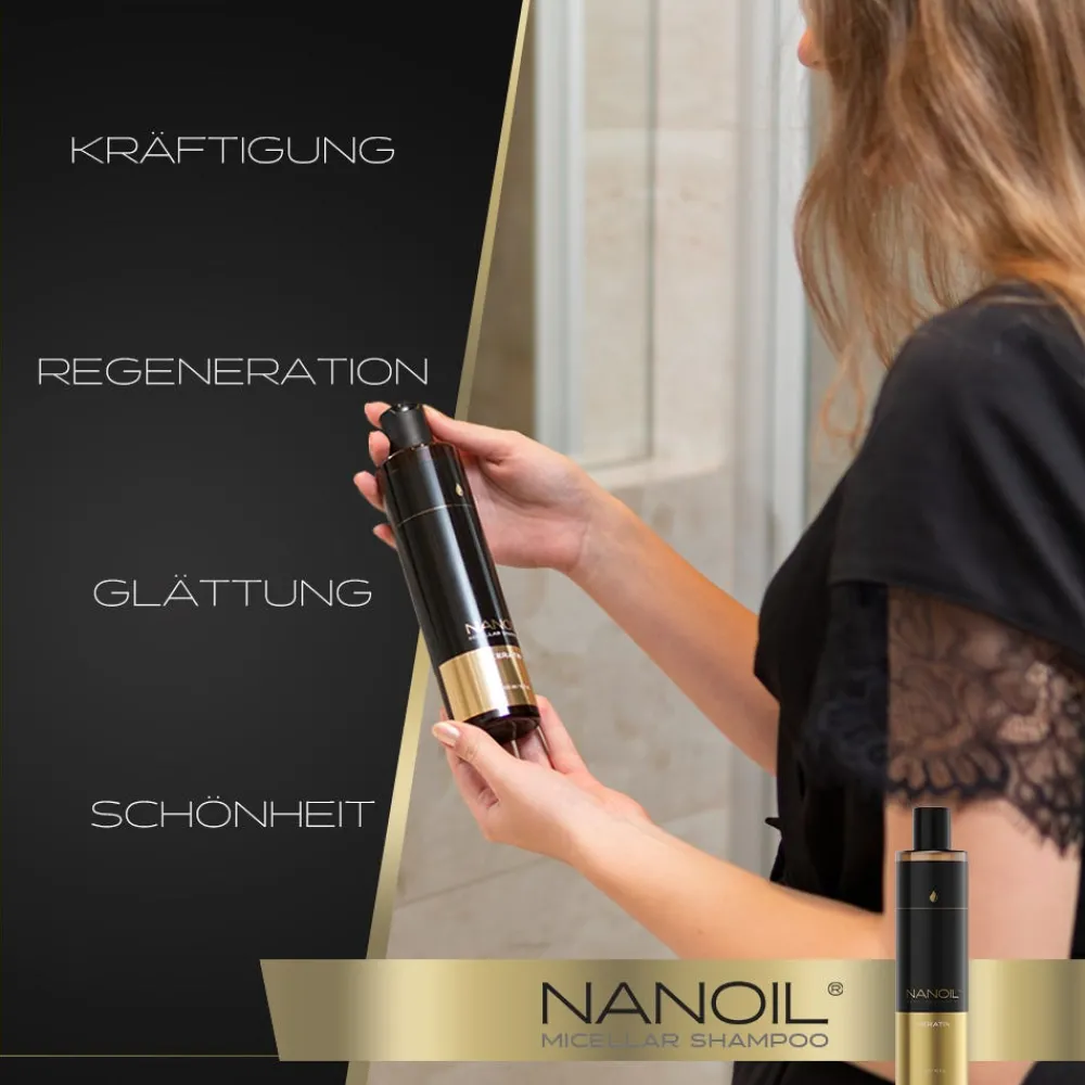 Nanoil Shampoo|Keratin Micellar Shampoo 300 ml