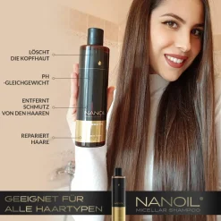 Nanoil Shampoo|Keratin Micellar Shampoo 300 ml