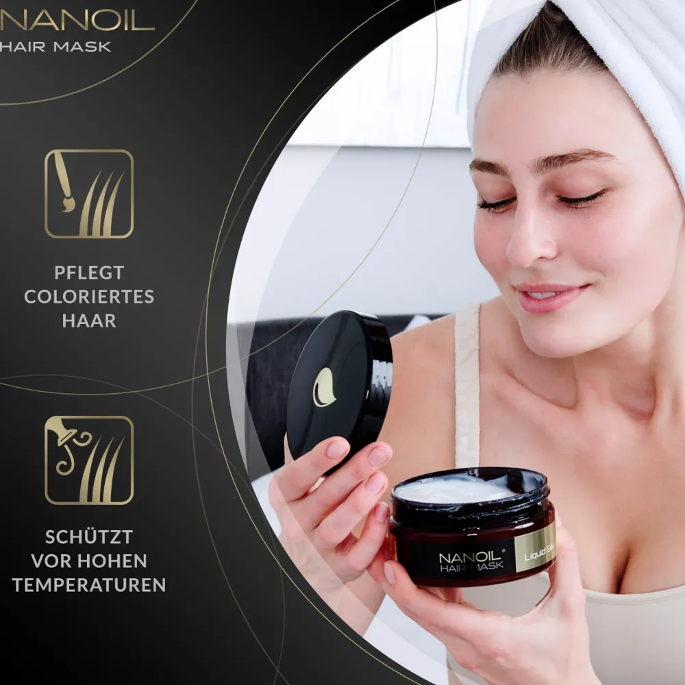 Liquid Silk Hair Mask 300 ml-Nanoil Discount