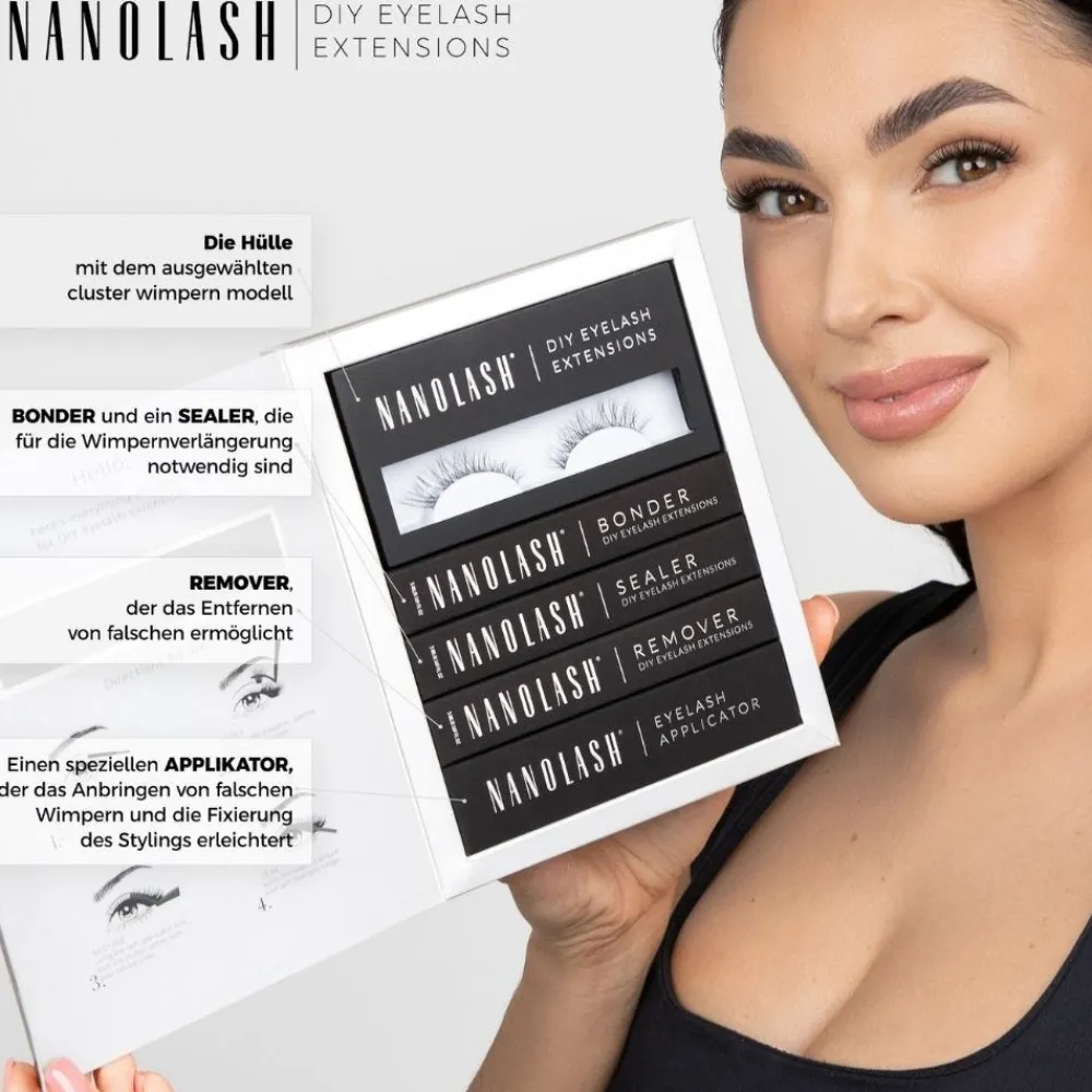 Nanolash Wimpern^DIY CLASSY Starter Kit