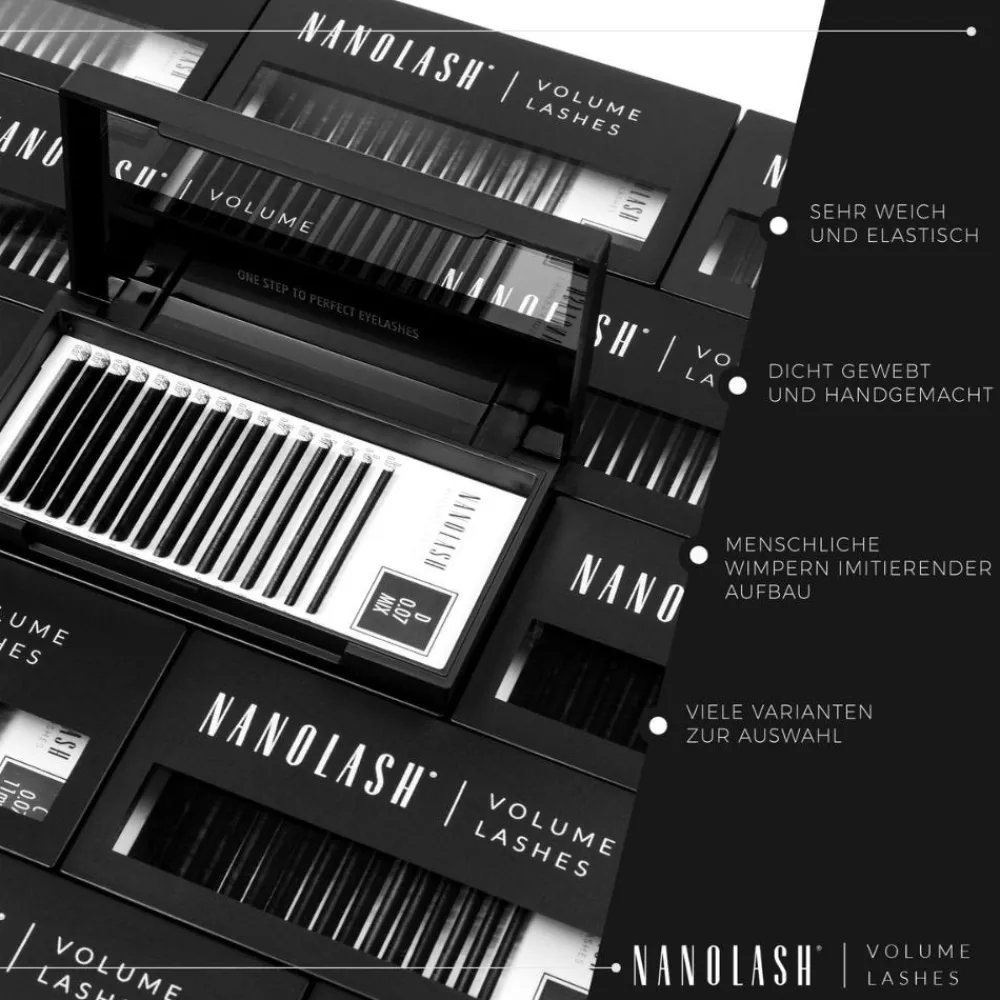 Nanolash Wimpern|Volume Lashes 0.15 D 10mm